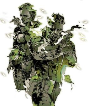 Artwork Title: MGS3 - The Boss & Snake