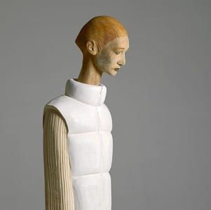 Artwork Title: Frau In Daunenweste
