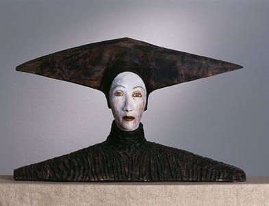 Artwork Title: Frau Mit Schwarzem Hut