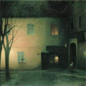 Artwork Title: Evening in Týnská Lane