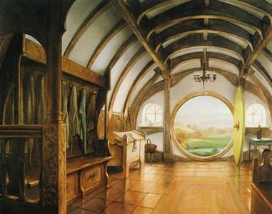 Artwork Title: A Hobbit Dwelling