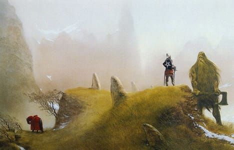 Artwork Title: Sir Gawain and the Green Knight