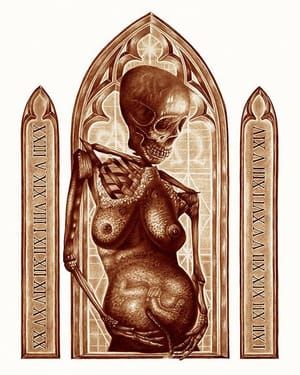 Artwork Title: The Mystery Of Death