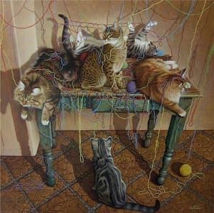 Artwork Title: Table Manners