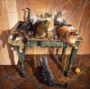 Artwork Title: Table Manners