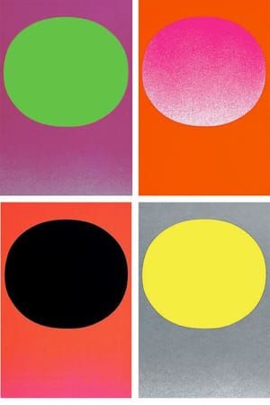 Artwork Title: WVG 125 (Mappe Geiger – Modulation), 4 from a porfolio of 10 silkscreens