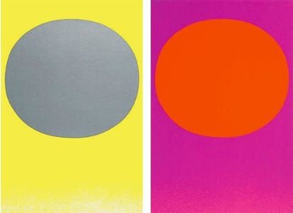 Artwork Title: WVG 125 (Mappe Geiger – Modulation), 2 from a porfolio of 10 silkscreens
