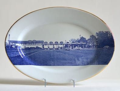 Artwork Title: Scott’s Cumbrian Blue(s), American Scenery, (New Jersey) Turnpike No: 4