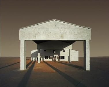 Artwork Title: Niland Gas Station Under Construction