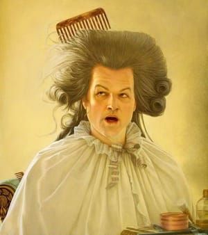 Artwork Title: La Coiffeur Interrompue