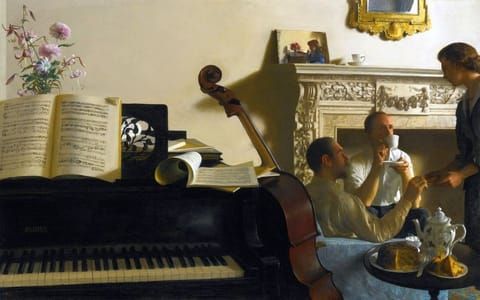 Artwork Title: Three Musicians