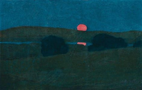 Artwork Title: August Moon