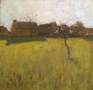 Artwork Title: Paysage au Pommier