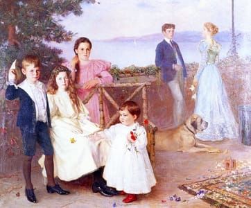 Artwork Title: Group Portrait of the Longyear Children