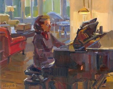 Artwork Title: Woman at the Piano