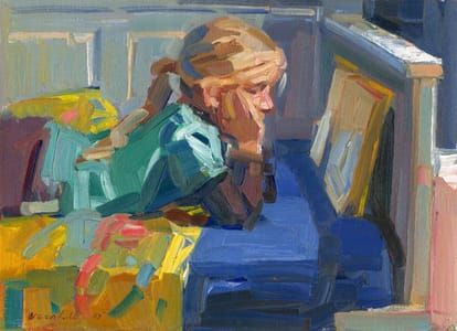 Artwork Title: Lezende Meisje (Reading Girl)