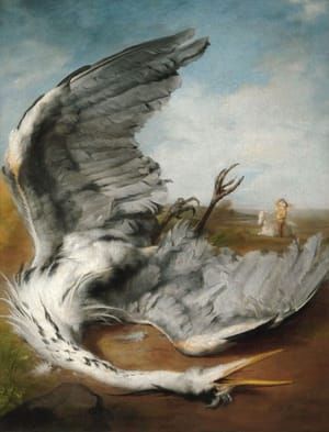 Artwork Title: The Wounded Heron