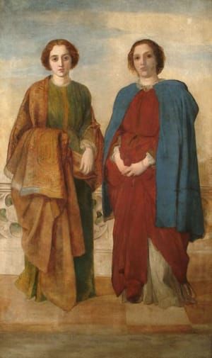Artwork Title: The Sisters (Sophie Dalrymple and Sara Princep)
