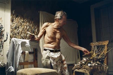 Artwork Title: Freud Working at Night