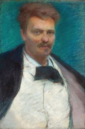 Artwork Title: Portrait of August Strindberg