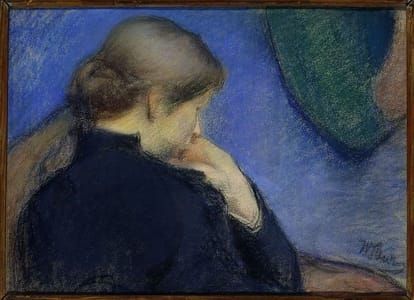 Artwork Title: Pensive