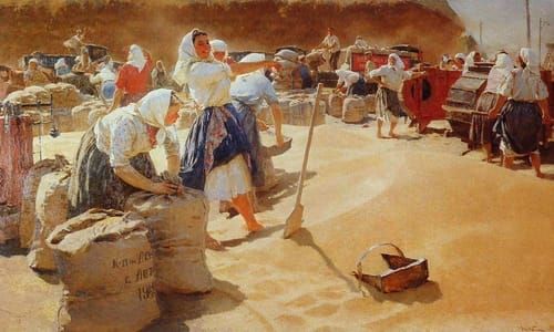 Artwork Title: Хлеб (Bread / Grain)