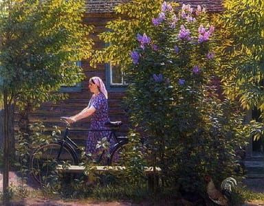 Artwork Title: Весна. Сирень (Spring. Lilacs)