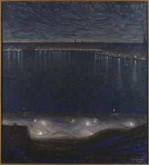 Artwork Title: Dawn over Riddarfjarden