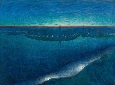 Artwork Title: Dawn over Riddarfjärden
