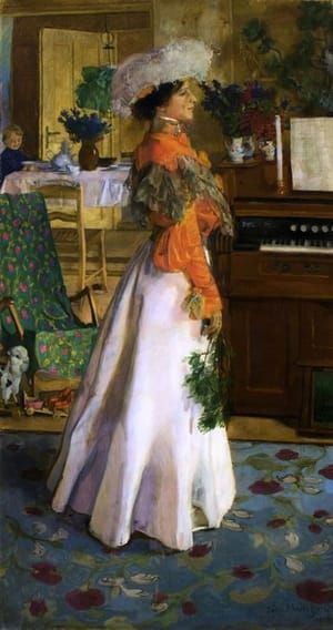 Artwork Title: At the Summer House