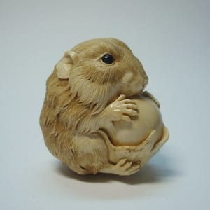 Artwork Title: Hamster with a Nut