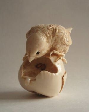 Artwork Title: Sparrow on a Pear
