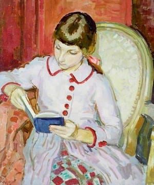 Artwork Title: Girl Reading