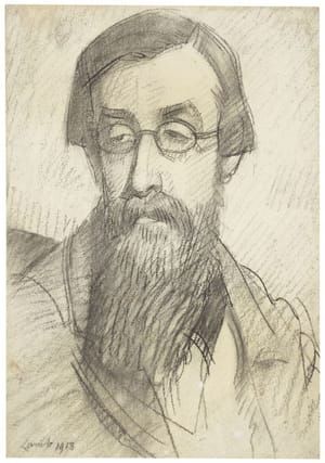 Artwork Title: Study for Portrait of Lytton Strachey