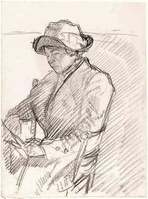 Artwork Title: A Seated Woman