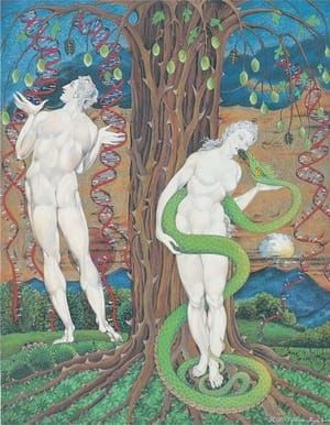 Artwork Title: Paradise Lost (after Blake’s 'Temptation and Fall')