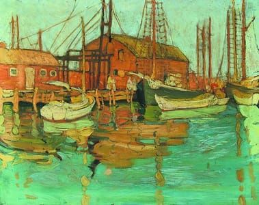 Artwork Title: Edgartown Wharf