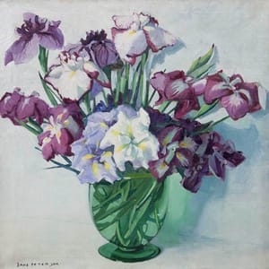 Artwork Title: Irises