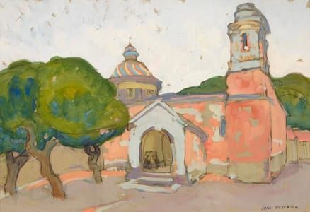 Artwork Title: Les Penitents Blancs, The Chapel, Vence, France