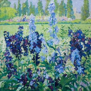 Artwork Title: Larkspur