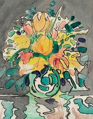 Artwork Title: Abstract Floral Still Life