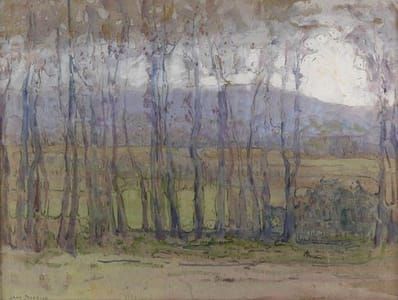 Artwork Title: Misty Morning, Giverny, France