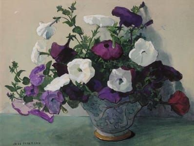 Artwork Title: Petunias
