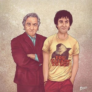 Artwork Title: Yo & Mi Otro Yo. (Me & My Other Me), Robert De Niro