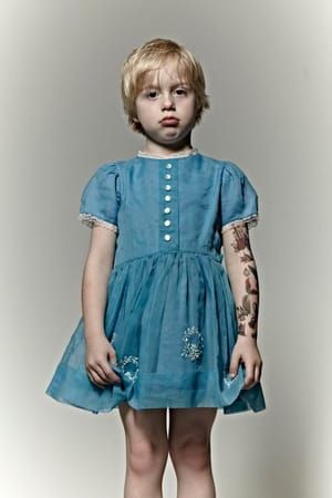 Artwork Title: Blue Organza (Fabrication Series)