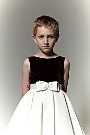 Artwork Title: White Satin Bow (Fabrication Series)