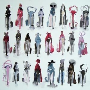 Artwork Title: Heels, Heels, Heels