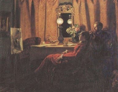 Artwork Title: Appraising the Day's Work