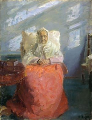 Artwork Title: Mrs Ane Brøndum in the Blue Rroom