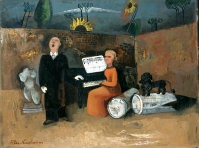 Artwork Title: Comic Concert